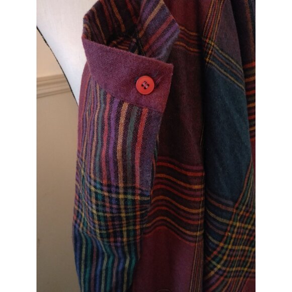 Vintage Eccobay Wool Blend Midi Skirt Size 10 - Picture 3 of 4